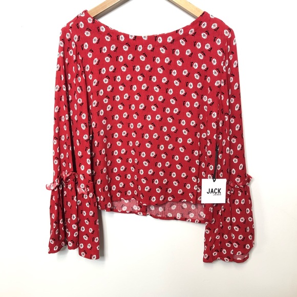 NEW Jack by BB Dakota DRIVE ME DAISY Top - Picture 5 of 9